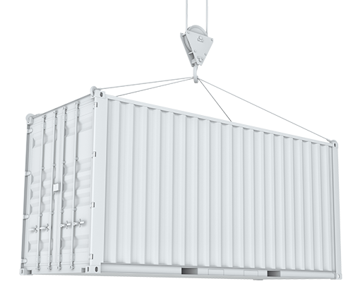 white container side