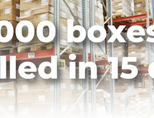 210,000 BOXES FULFILLED IN 15 DAYS