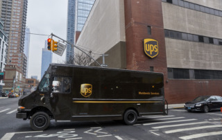 UPS Package Car