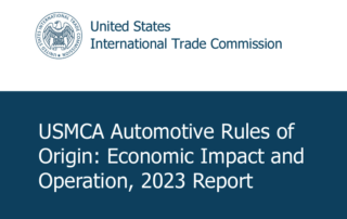 usmca, roo, rules of origin, automotive industry, itc, international trade commission, steel production, aluminum production