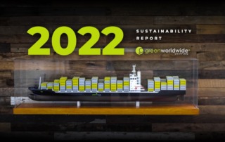 2022 Sustainabiliy Report Green Worldwide Shipping