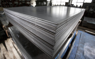 Stainless,Steel,Sheets,Deposited,In,Stacks