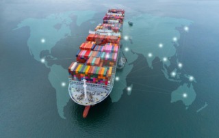Aerial,Top,View,Containers,Ship,Cargo,Business,Commercial,Logistic,And