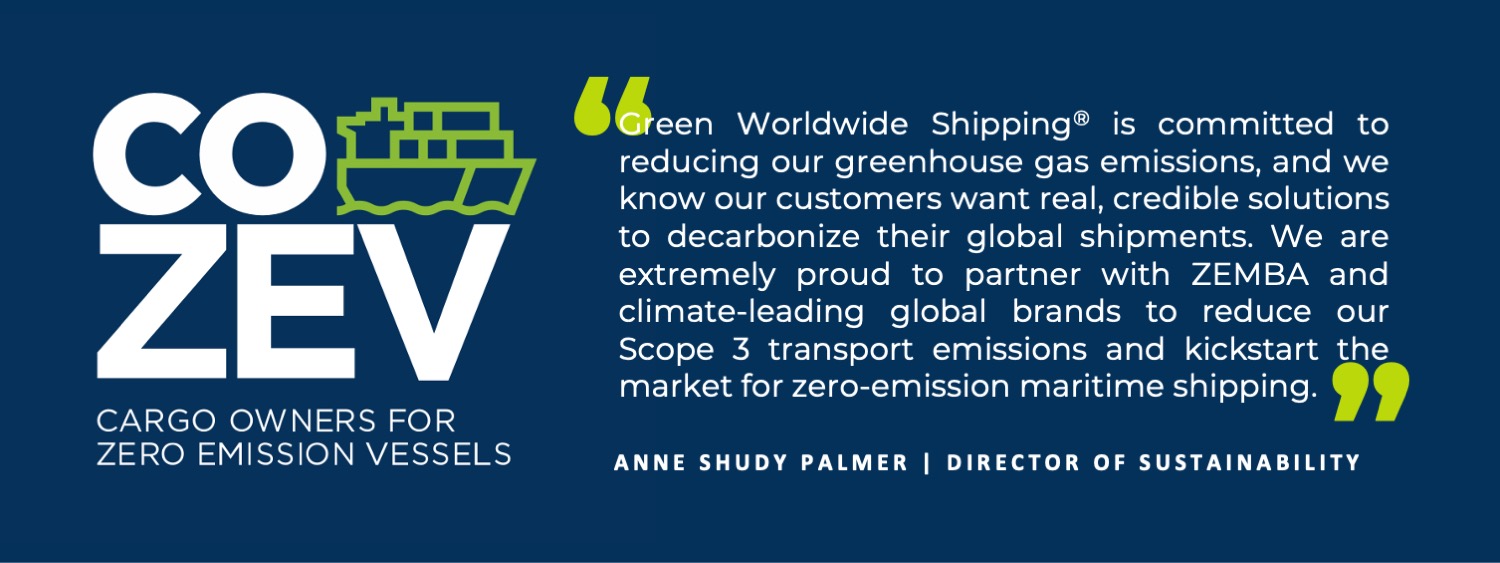 ZEMBA, biofuels, emissions, ghg, e-fuels, biomethane, zero-waste, ghg, green worldwide shipping
