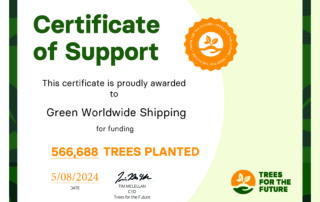 Trees, agroforestry, forest gardens, sequester carbon, green worldwide shipping