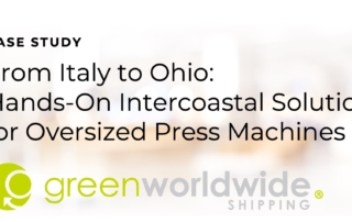 Intercoastal freight, press machines, barge, multimodal, heavy haul, break bulk, project management, project cargo