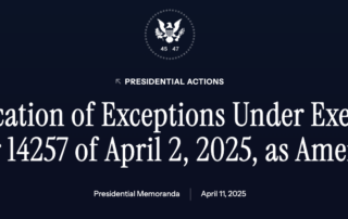 HTSUS Codes, U.S. Reciprocal tariffs exclusions, U.S reciprocal tariffs.