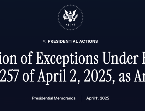U.S. EXCLUDES CERTAIN ELECTRONICS FROM RECIPROCAL DUTIES INCLUDING PHONES AND COMPUTERS