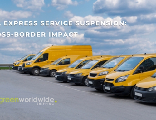 DHL EXPRESS SERVICE SUSPENSION TO CANADA DISRUPTS CROSS-BORDER PARCEL OPERATIONS