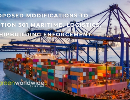 PROPOSED MODIFICATIONS TO SECTION 301 ACTION TARGETING CHINA’S MARITIME AND LOGISTICS POLICIES MAY ALTER IMPLEMENTATION PATH FOR U.S. IMPORTERS