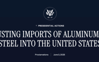 Section 232, Steel tariffs, aluminum tariffs, steel and aluminum non-metal tariffs, Executive Order 14257, Proclamation, U.S.-UK Economic Prosperity Deal, Certified Origin, antidumping, construction, automotive, energy, aerospace, durable goods sectors, flat-rolled sheet, structural shapes, tubing, precision extrusions