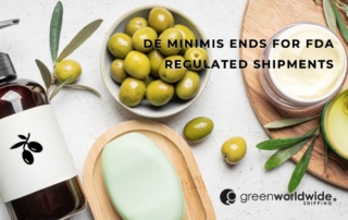 de minimis, FDA regulated imports, FDA, CBP, medical devices, food, food grade, cosmetics, dinnerware