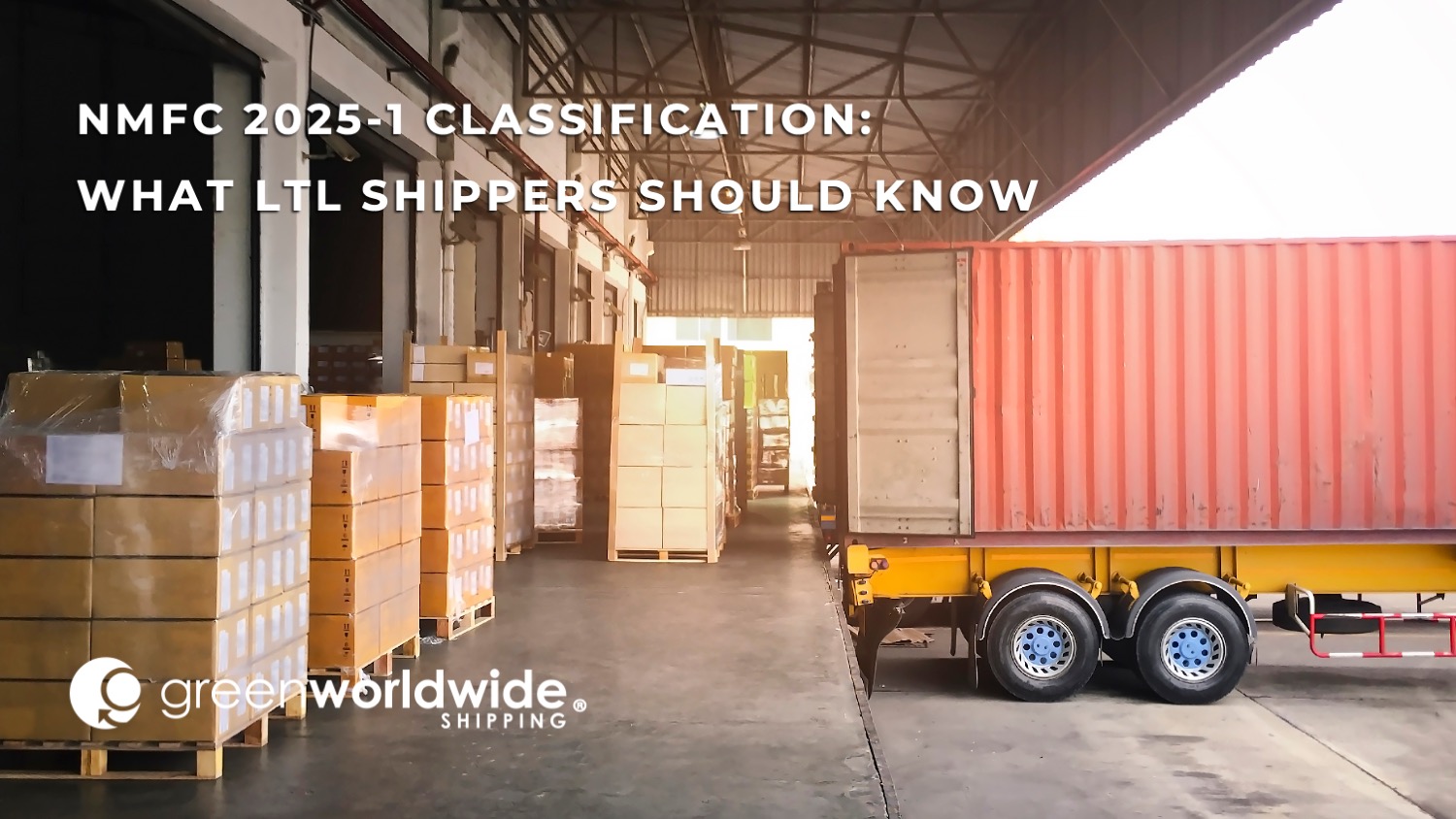 NMFC 2025-1 Docket 1, National Motor Freight Carriers, LTL, LTL Classification,