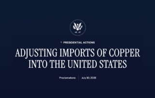 Section 232, 50% tariff, ad valorem tariff, Copper, Copper Derivatives, Presidential Proclamation, White House, President, Trump Tariffs, Trade Ware