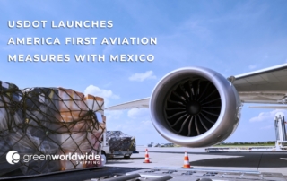 USDOT, DOT, U.S. Department of Transportation, America First, Mexico, U.S.-Mexico Air Freight, Mexico Air Sanctions, 2015 U.S.-Mexico Air Transport Agreement, Benito Juarez International Airport