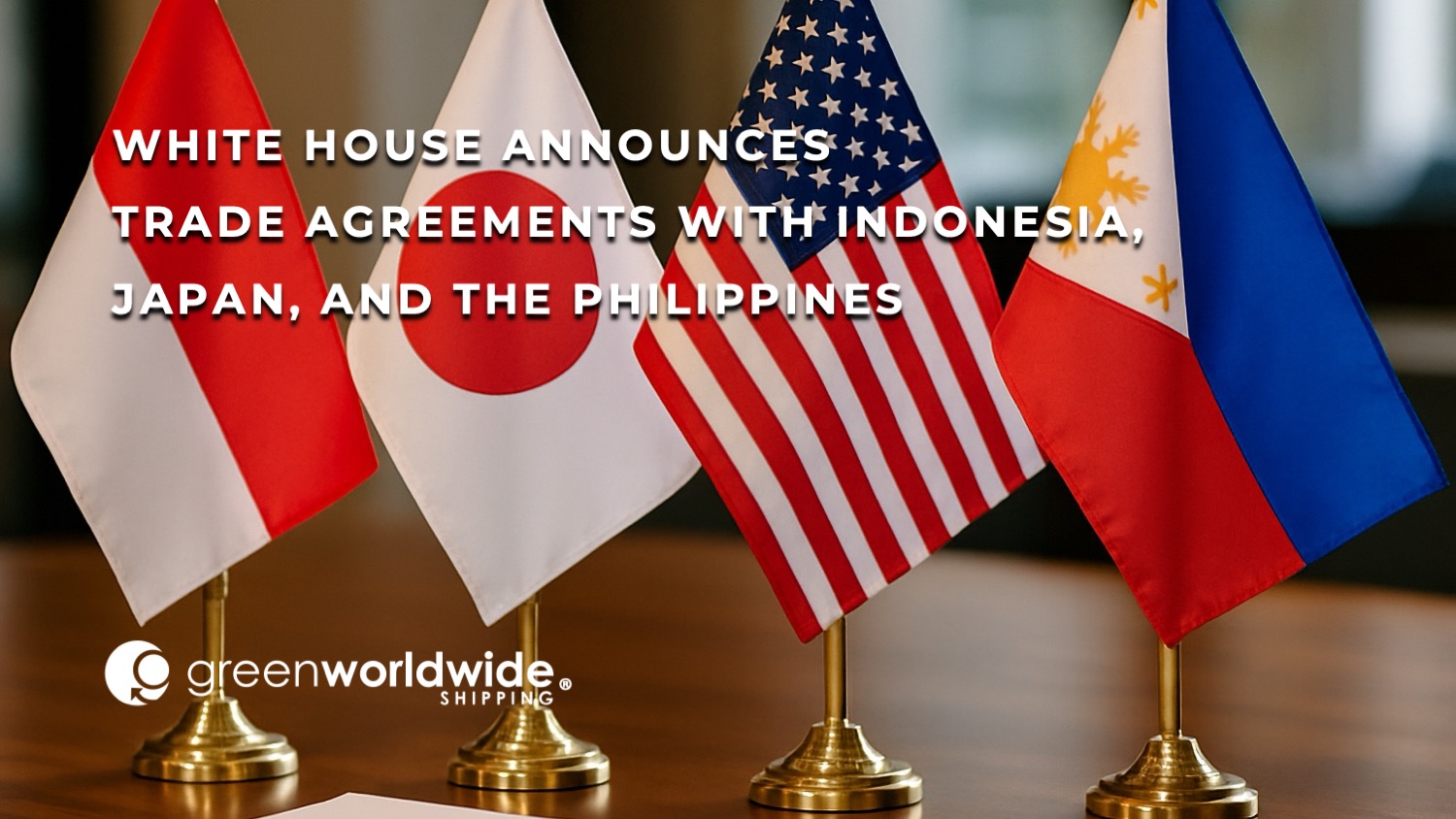 White House, President Trump, Trump Trade War, US Trade Policy, U.S. Trade Deal, Japan, Indonesia, The Philippines, Philippines