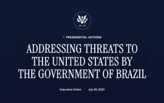 Executive order, IEEPA, Brazil, Ad valorem, reciprocal tariffs, retaliatory tariffs