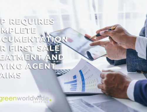 CBP REQUIRES COMPLETE DOCUMENTATION FOR FIRST SALE TREATMENT AND BUYING AGENT CLAIMS