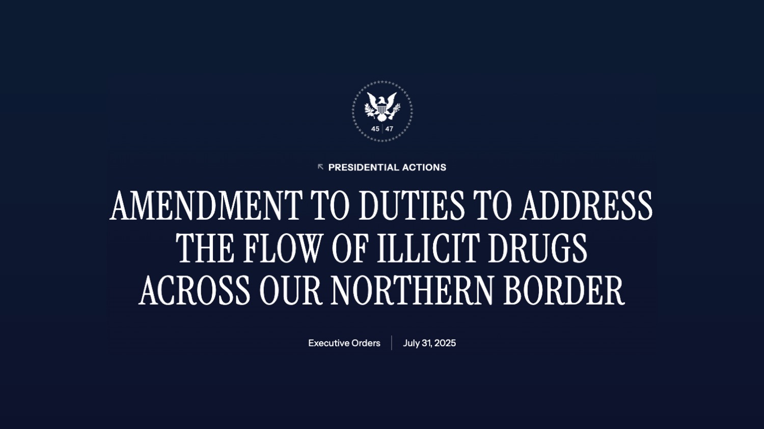 IEEPA, Tariffs, Canada Imports, Trump Tariffs, Trade War, US Trade