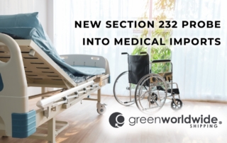 Section 232, medical imports, PPE, surgical masks, N95 respirators, gloves, gowns, Medical consumables, syringes, needles, IV bags, catheters, scalpels, gauze, sutures, diagnostic reagents, Medical equipment, wheelchairs, hospital beds, ventilators, pacemakers, insulin pumps, stents, prosthetics, orthopedic appliances, high-end diagnostic machines, MRI scanners, CT scanners