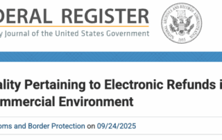 U.S. Customs Border Protection, CBP, ACE, ACE Portal, ACH, Electronic refund