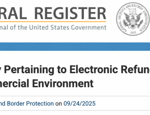 CBP INTRODUCES ELECTRONIC REFUND AUTHORIZATION TAB IN ACE PORTAL