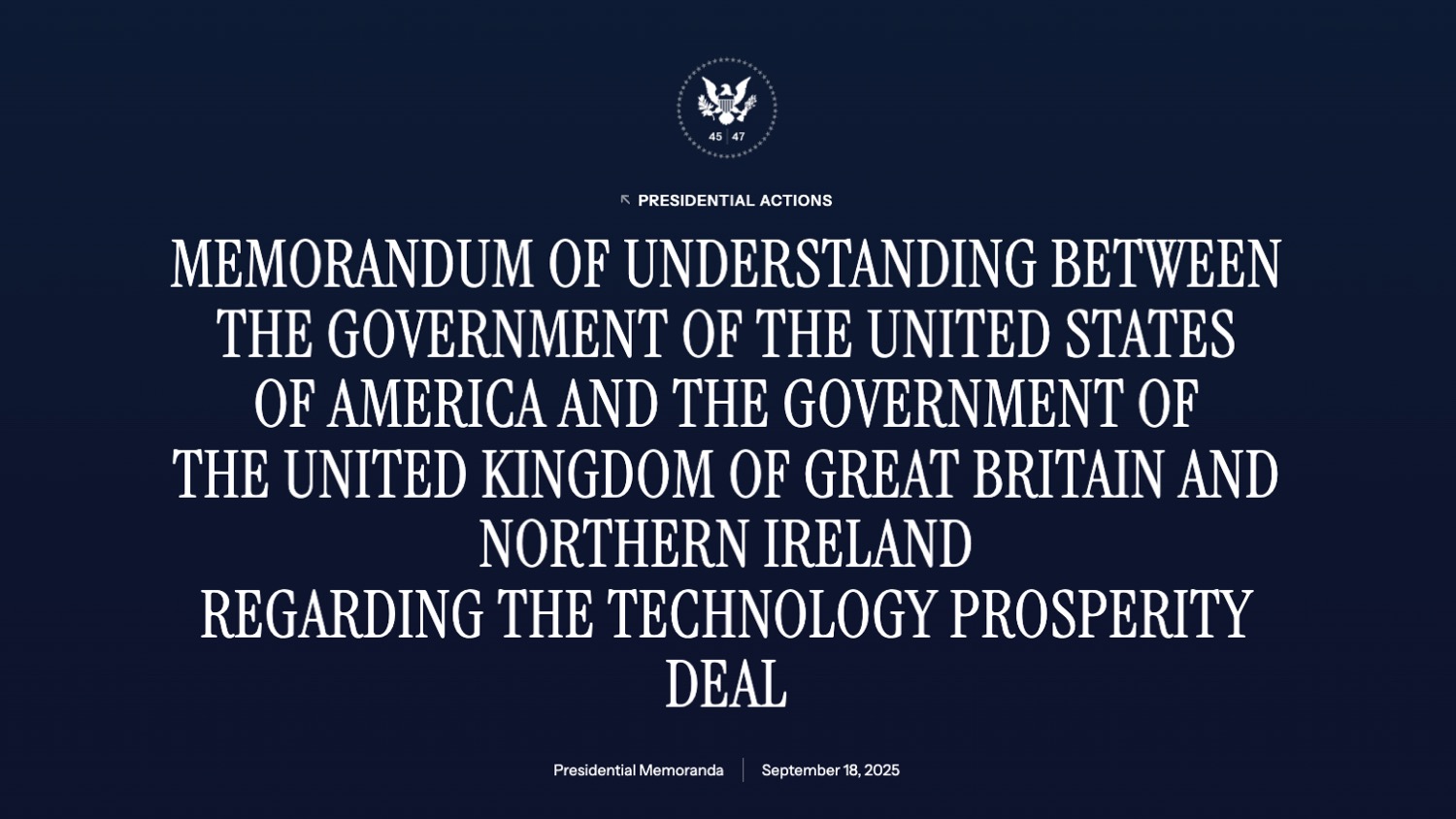 Supply Chain, U.S.-UK Trade Deal, project cargo, time sensitive freight, compliance
