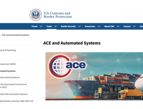 CBP AUTOMATES REJECTION OF INCOMPLETE MANIFEST FILINGS