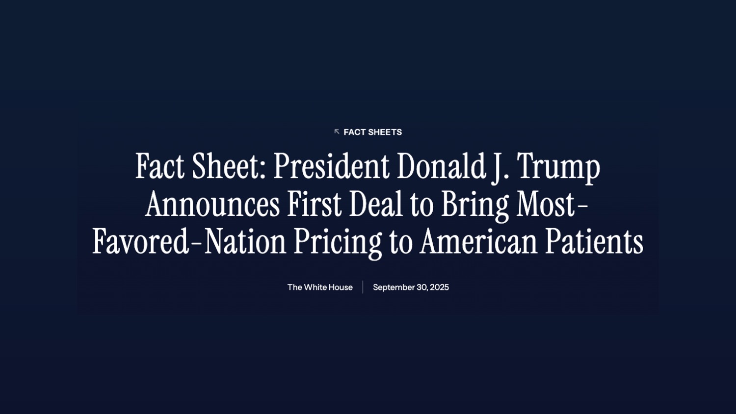 Pfizer most-favored-nation agreement, Executive Order 14297, MFN pharmaceutical pricing, U.S. trade policy, tariff grace period Pfizer, pharmaceutical import compliance, U.S. Customs and Border Protection, trade and industrial policy, revenue repatriation requirements, TrumpRx.gov