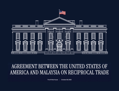 UNITED STATES AND MALAYSIA SIGN RECIPROCAL TRADE AGREEMENT TO STRENGTHEN ECONOMIC COOPERATION