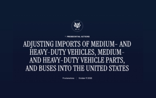 Section 232, Auto tariffs, auto parts tariffs, heavy duty truck tariffs, heavy duty truck parts tariffs, medium duty truck parts, medium duty trucks, buses, tariffs, trump tariffs