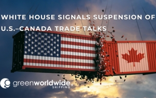 U.S.–Canada trade negotiations USMCA trade suspension U.S. trade policy Canada trade update