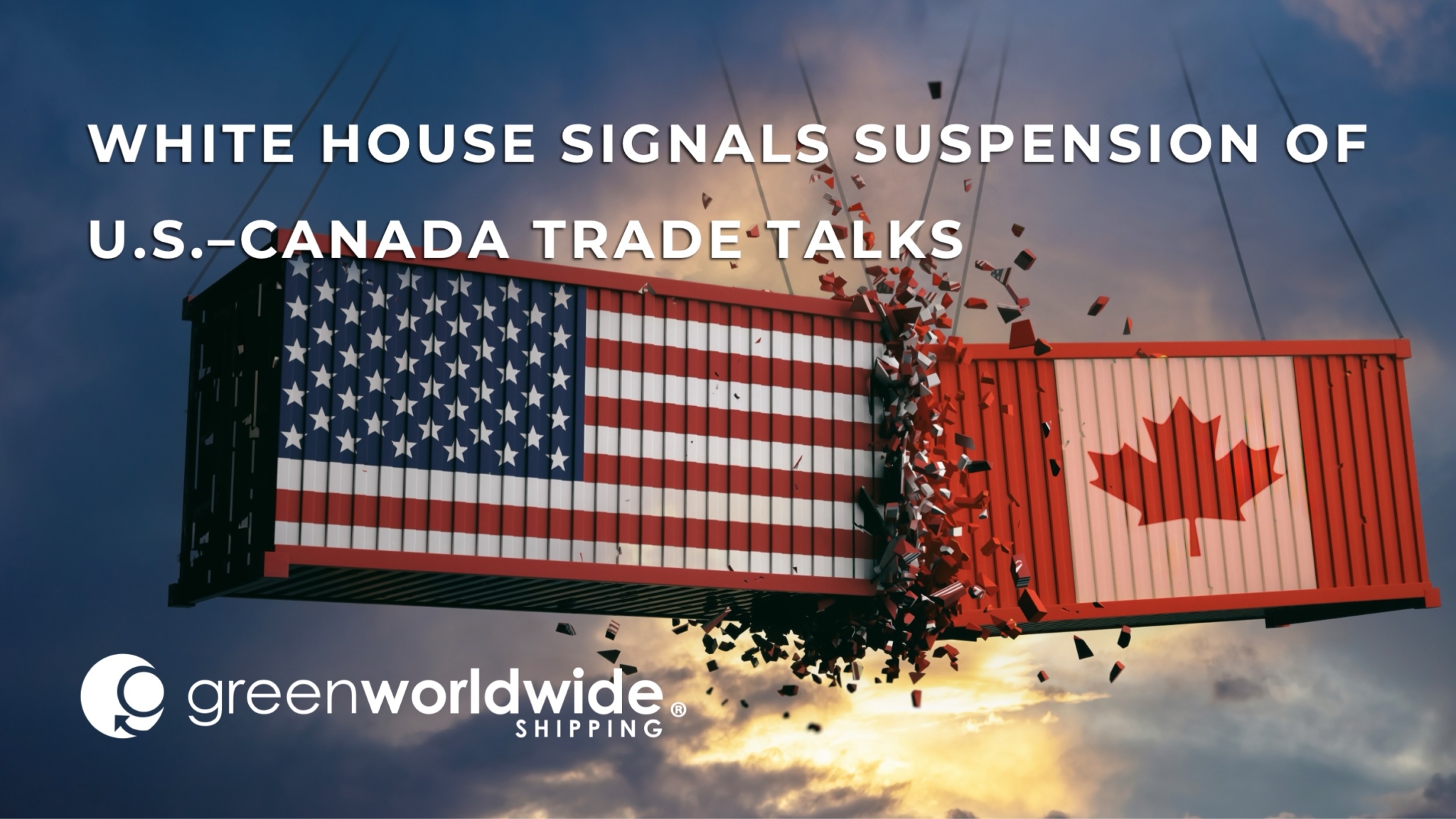 U.S.–Canada trade negotiations USMCA trade suspension U.S. trade policy Canada trade update