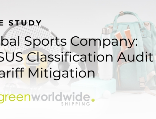 ACCURATE CUSTOMS CLASSIFICATION SUPPORTS STRATEGIC TARIFF MANAGEMENT