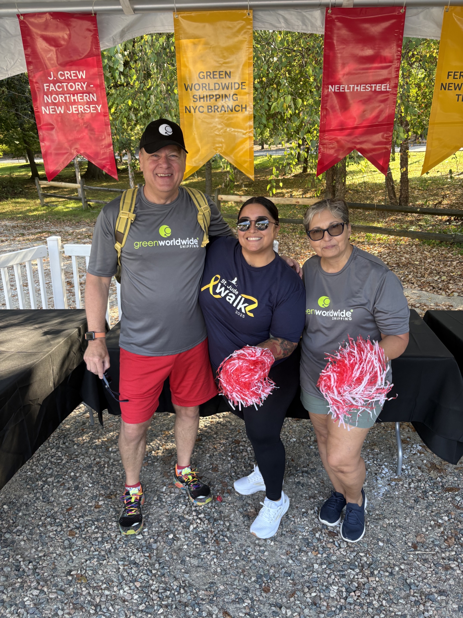 St. Jude Walk Fundraiser, Green Worldwide Shipping, New Jersey Branch