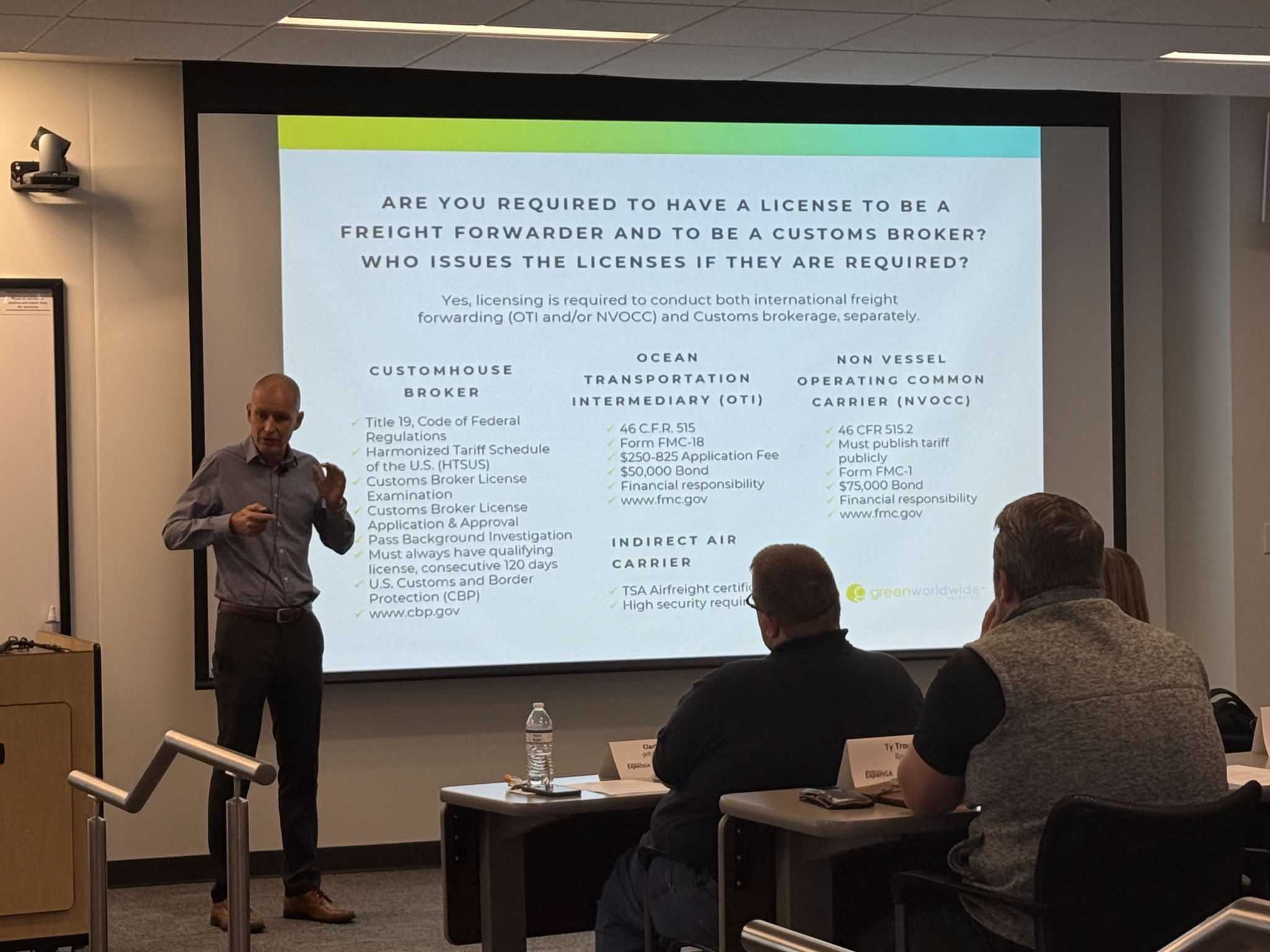 ExportGA program, export training for small businesses, Georgia small business exporters, international trade training, logistics education for exporters, freight forwarding and Incoterms training, USMCA export compliance, Foreign Trade Zones and duty drawback, supply chain challenges for exporters, University of Georgia SBDC ExportGA, Green Worldwide Shipping community involvement