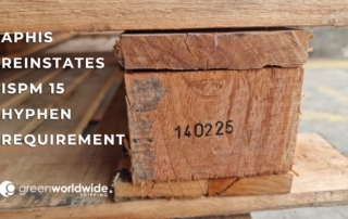 ISPM 15 compliance, Wood Packaging Material regulations, APHIS ISPM 15 enforcement, ISPM 15 marking standards, WPM hyphen requirement, 2026 ISPM 15 updates, APHIS wood packaging rules, importer readiness for ISPM 15, ISPM 15 phytosanitary marking, compliant wood packaging material, WPM inspection and enforcement, ISPM 15 shipping requirements, ISPM 15 hyphen requirement for importers