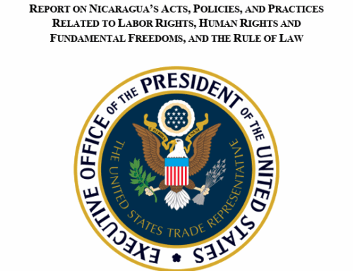 NEW SECTION 301 ACTION ON NICARAGUA ESTABLISHES PHASED TARIFFS FOR NON-CAFTA-DR IMPORTS