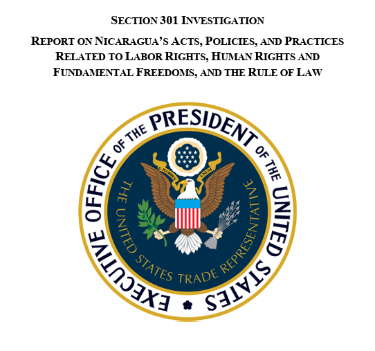 Section 301 tariffs on Nicaraguan goods, Section 301 Nicaragua, USTR Nicaragua tariff action, Nicaragua CAFTA-DR origin rules, Nicaraguan import compliance, new Nicaragua tariff schedule, USTR Section 301 investigation, Nicaragua labor rights trade action, Nicaragua human rights trade measures, non-originating Nicaraguan goods, CAFTA-DR tariff qualification, supply chain impact Nicaragua tariffs, importer compliance requirements Nicaragua, Central America trade policy update, USTR, Imports, US Trade Policy, Trump Tariffs