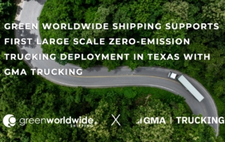 GMA Trucking buyers alliance, zero-emission heavy-duty trucking, Class 8 battery-electric trucks, book-and-claim trucking model, zero-emission trucking attributes, sustainable trucking procurement, decarbonized trucking services, battery-electric Class 8 deployment, zero-emission trucking certificates, Green Worldwide Shipping sustainability, zero-emission trucking pilot procurement