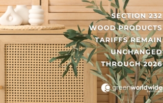 Section 232 tariffs 2026, wood products tariffs United States, upholstered furniture tariffs, kitchen cabinet tariffs, timber and lumber imports, Section 232 proclamation December 2025, delayed tariff increases 2026, U.S. trade policy wood products, HTSUS 9903.76 tariffs, U.S. import duties furniture and cabinetry
