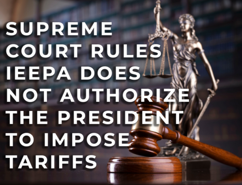 SUPREME COURT RULE IEEPA DOES NOT AUTHORIZE THE PRESIDENT TO IMPOSE TARIFFS