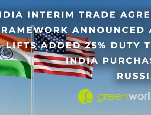 U.S.-INDIA INTERIM TRADE AGREEMENT FRAMEWORK ANNOUNCED AS U.S. LIFTS ADDED 25% DUTY TIED TO INDIA PURCHASES OF RUSSIAN OIL