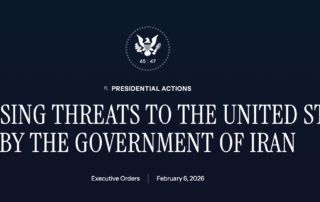 White House published an executive order that states the United States’ long-standing national emergency with respect to Iran continues and directs the creation of a process that could lead to additional tariffs on imports from certain foreign countries.