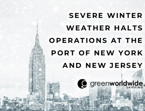 SEVERE WINTER WEATHER HALTS OPERATIONS AT THE PORT OF NY/NJ