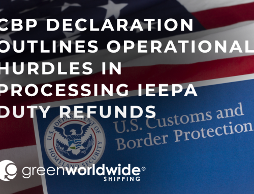 CBP DECLARATION OUTLINES OPERATIONAL HURDLES IN PROCESSING IEEPA TARIFF REFUNDS