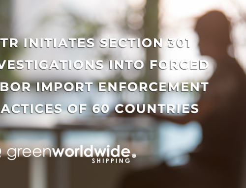 USTR INITIATES SECTION 301 INVESTIGATIONS INTO FORCED LABOR IMPORT ENFORCEMENT PRACTICES OF 60 COUNTRIES