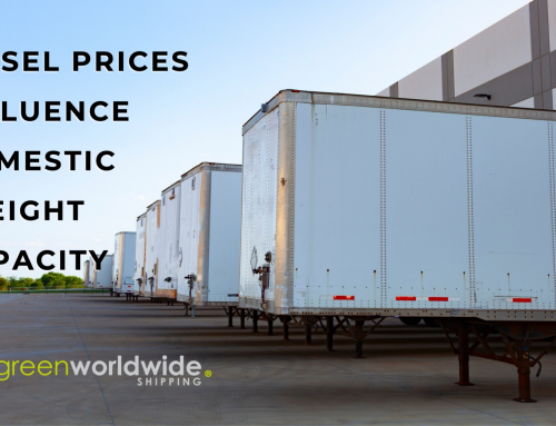 DIESEL PRICES CONTINUE TO INFLUENCE DOMESTIC FREIGHT CAPACITY