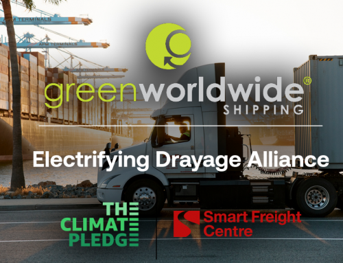 GREEN WORLDWIDE SHIPPING JOINS THE ELECTRIFYING DRAYAGE ALLIANCE TO ADVANCE ZERO-EMISSION DRAYAGE AT MAJOR PORTS
